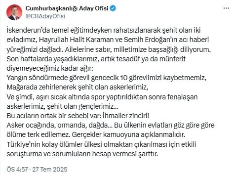 Yetkililerden Açıklama ve Tepkiler