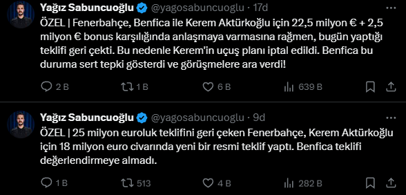 Fenerbahçe ve Benfica arasındaki transfer görüşmeleri tıkandı