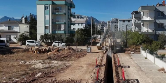 Büyükşehir 124 Km Altyapı Projesi Başladı