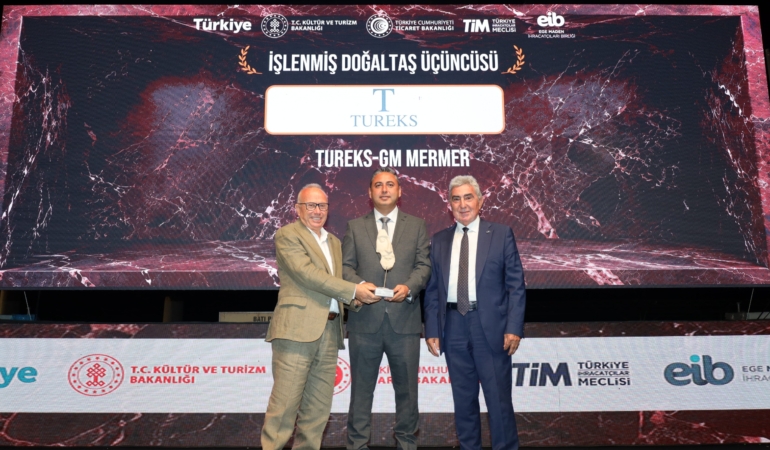 Ege Maden İhracatçıları Birliği Organizasyonlarında Tureks’e Dört İhracat Ödülü Verildi