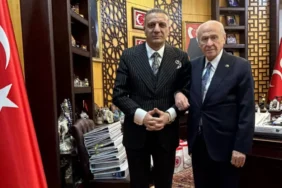 Tahliye Edilen Selahattin Yılmaz MHP Lideri Devlet Bahçeli'yi Ziyaret Etti