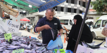 Rize'de Karadeniz palamudu tezgahlarda 50 ile 100 lira arasında satılıyor