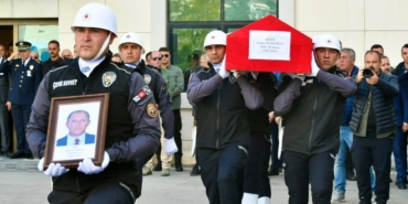 Pursaklar'da Şehit Düşen Polis Memuru Ahmet Türkoğlu İçin Ankara'da Tören Düzenlendi