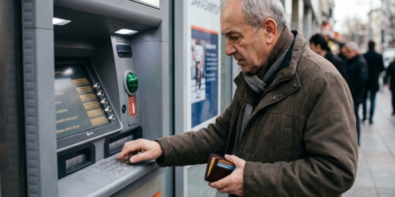 ATM’lerden Emekli Maaşı Çeken Vatandaşlar İçin Güncel Güvenlik ve Limit Uyarıları