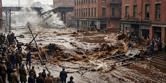 Boston’da 1919’da Patlayan Pekmez Tankı 21 Kişinin Ölümüne Yol Açmıştı