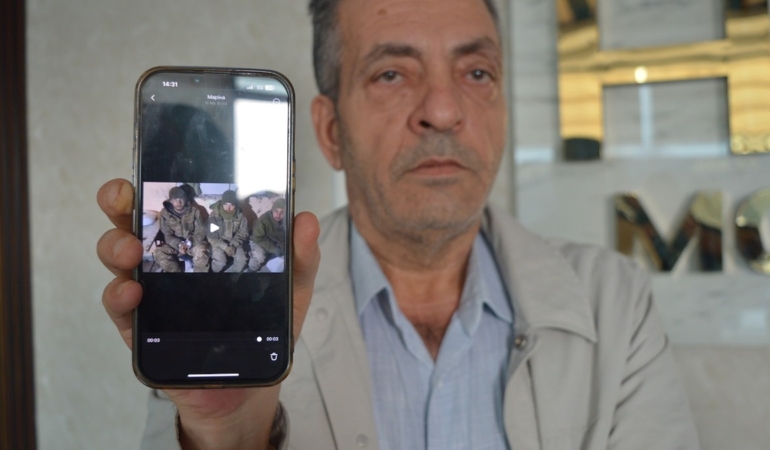 Rusya'da Askere Alınan Oğlundan Haber Alamayan Mardinli Babanın Yardım Talebi